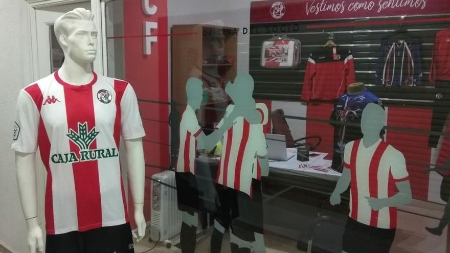 El Zamora CF abre una oficina en el centro de la ciudad