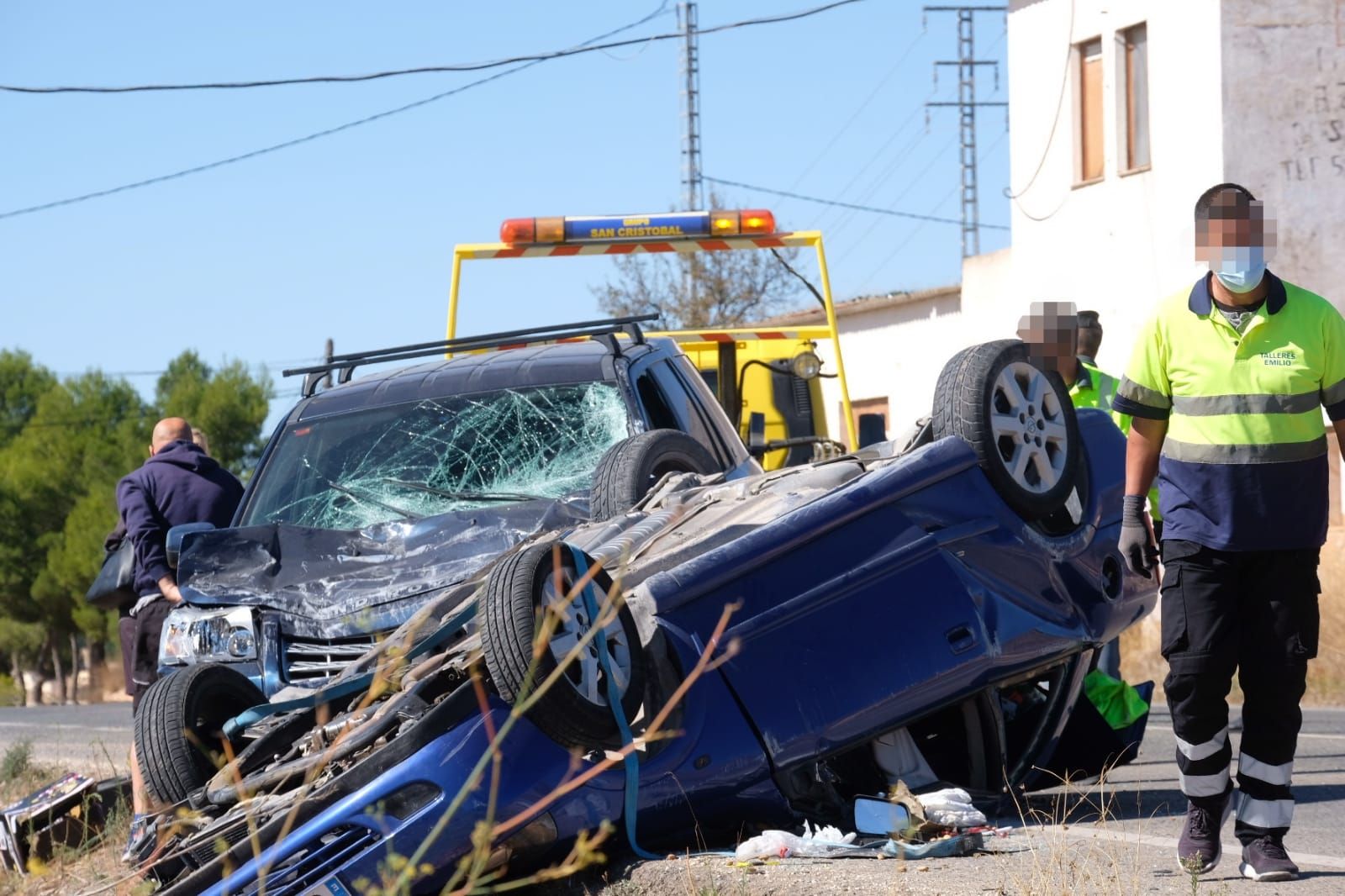 Fallece una joven de 22 años en un accidente de tráfico en la carretera de Monóvar-Pinoso