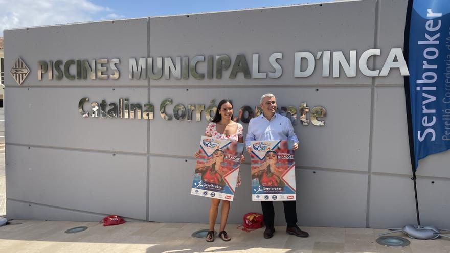 Cata Corró presenta su primer campus de natación en Inca