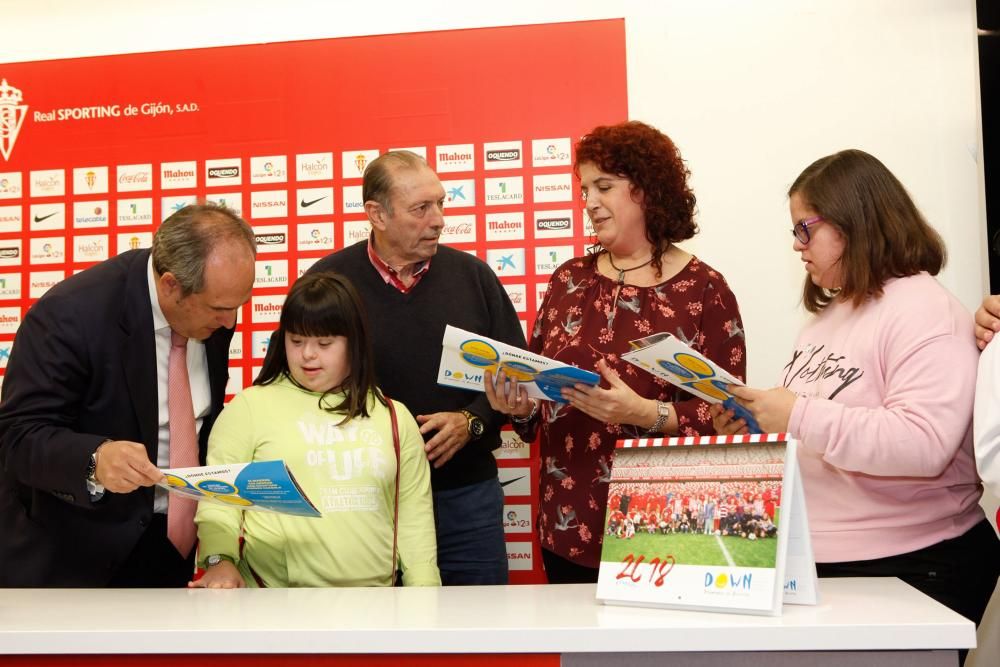 Presentación el calendario "Down Asturias"