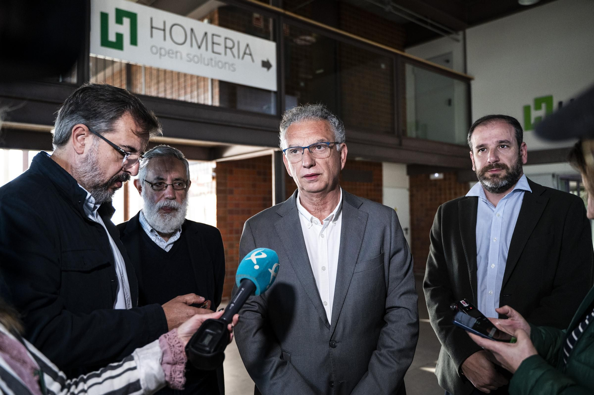 Visita del delegado del Gobierno en Extremadura a la empresa Gamma Solutions
