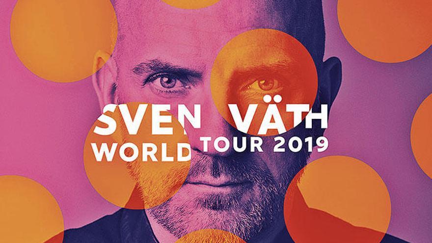 Optisch eine runde Sache: So wirbt Sven Väth für seine Welttournee.