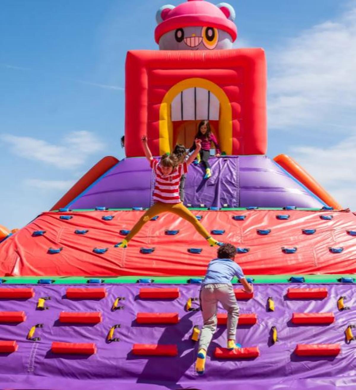 Una de las zonas de salto de Funbox