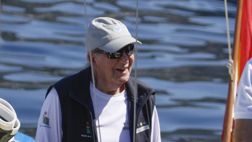 Juan Carlos I gana la regata de Sanxenxo con el &#039;Bribón&#039;