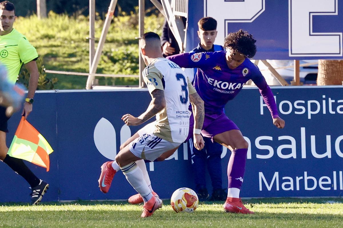 La victoria del Hércules frente al Marbella, en imágenes