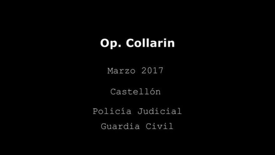 Vídeo operación Collarín (Guardia Civil)