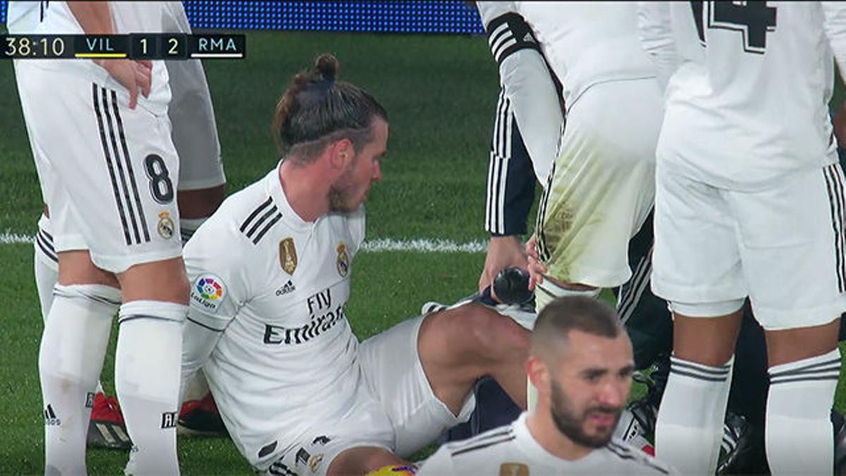 Bale, otra vez lesionado