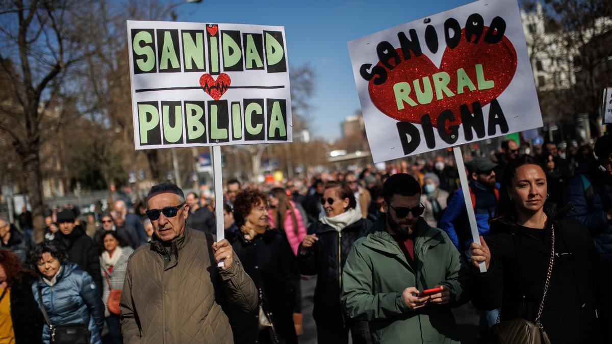 Madrid vuelve a levantarse por la Sanidad Pública