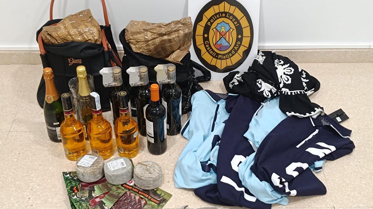 Els objectes robats que van trobar als primers furters detinguts