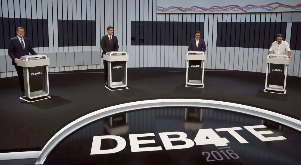 DEBATE A CUATRO EN TELEVISIÓN