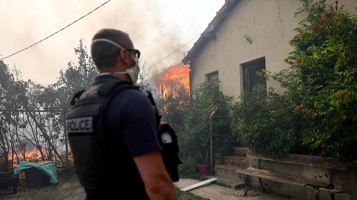 Marsella, la segunda ciudad de Francia, asediada por un violento incendio forestal