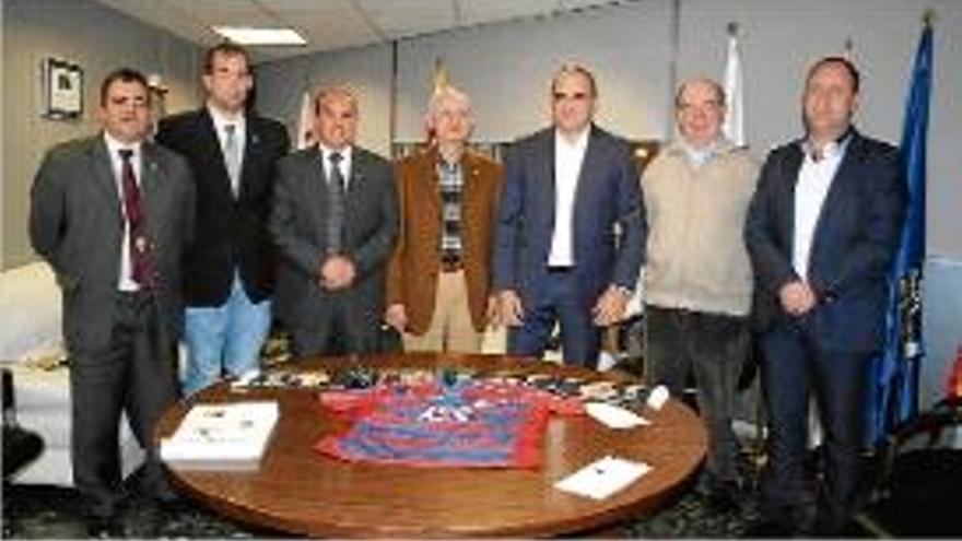 El Guíxols presenta el Centenari a la Federació