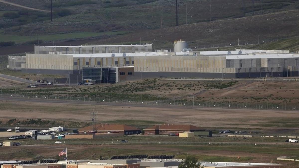 Edificio donde se almacenan datos de la Agencia Nacional de Seguridad (NSA), cerca de Salt Lake City, en Utah.