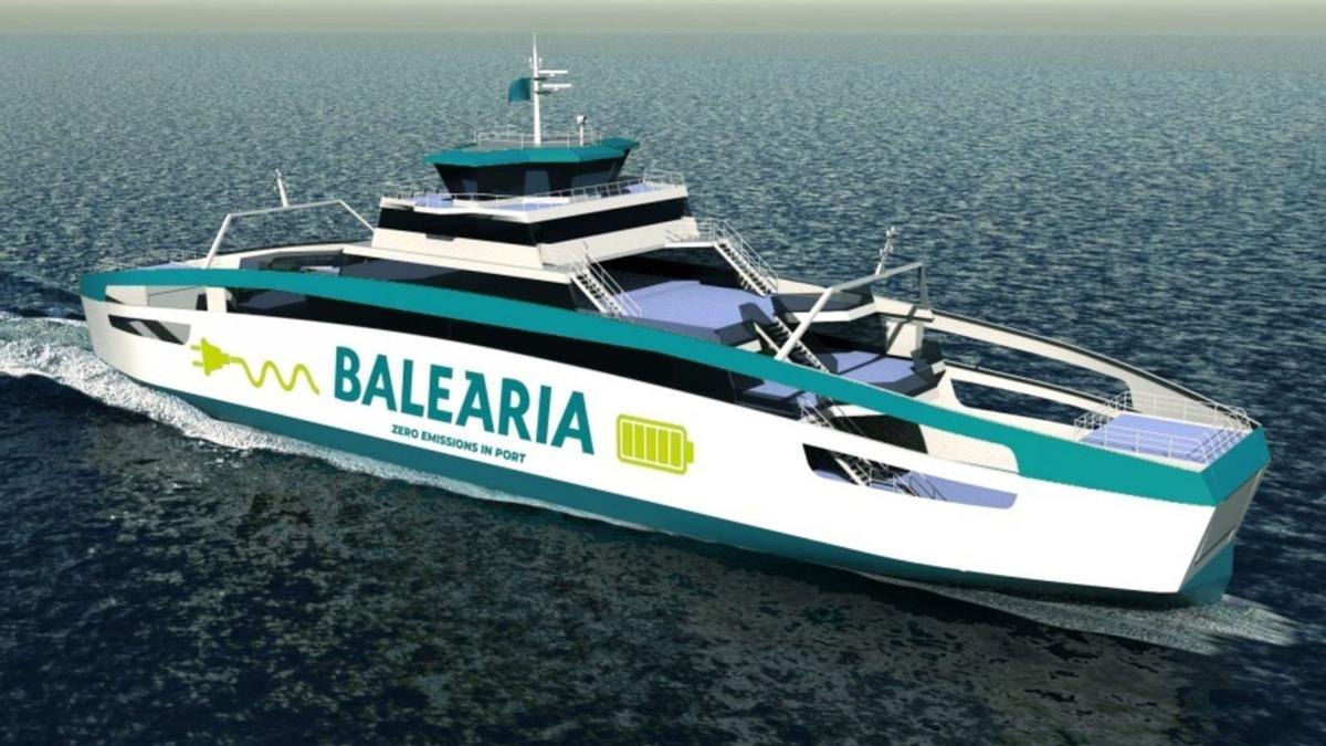 Baleària unirá Ibiza y Formentera en 2023 con un ferry eléctrico para  pasajeros y mercancías - Diario de Ibiza