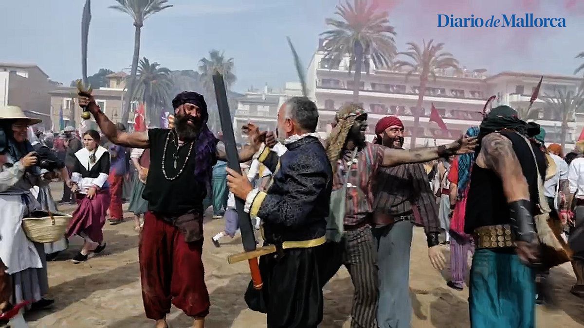VÍDEO | Así ha sido la batalla entre moros y cristianos del Firó de Sóller 2024