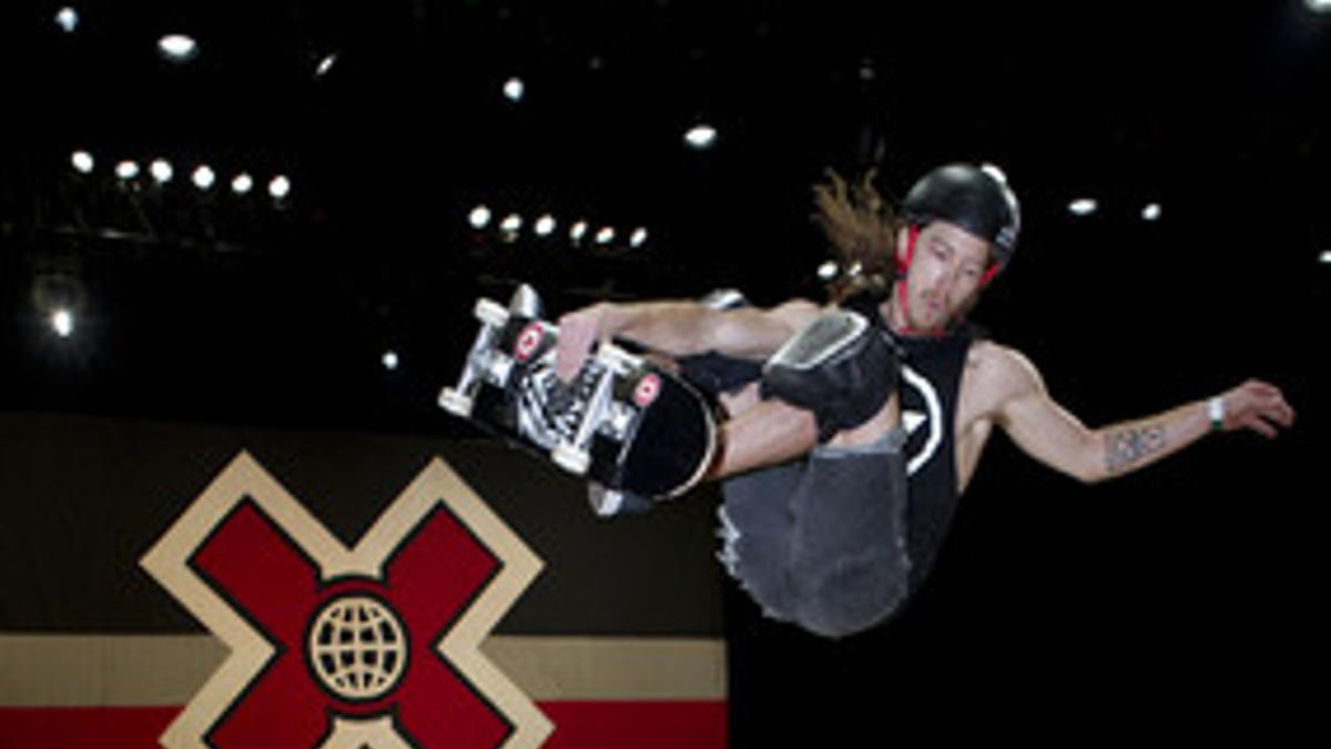 Una muestra de skate en los X Games.