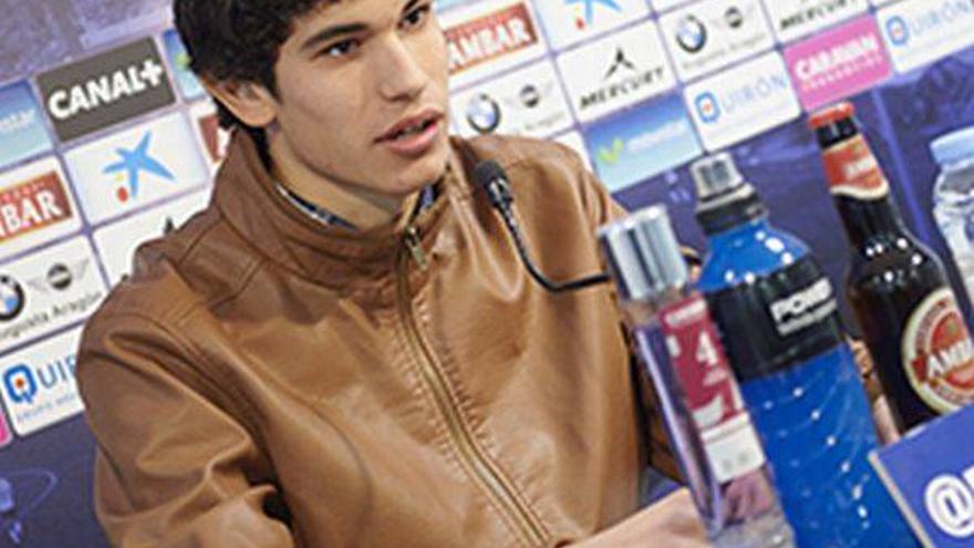 Vallejo: &quot;Mi sueño es jugar en Primera con el Real Zaragoza&quot;