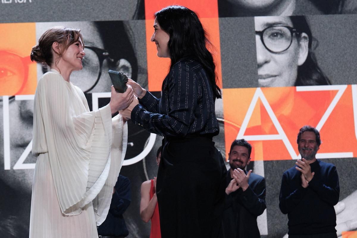 La gala de entrega del Premio Málaga Talent a la directora Alauda Ruiz de Azúa, en imágenes