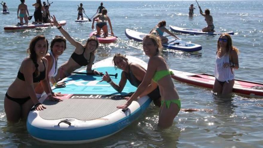 Una de les activitats que es duen a terme al càmping La Ballena Alegre.