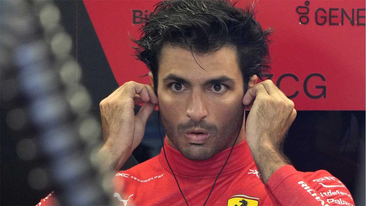 Carlos Sainz, piloto de Ferrari