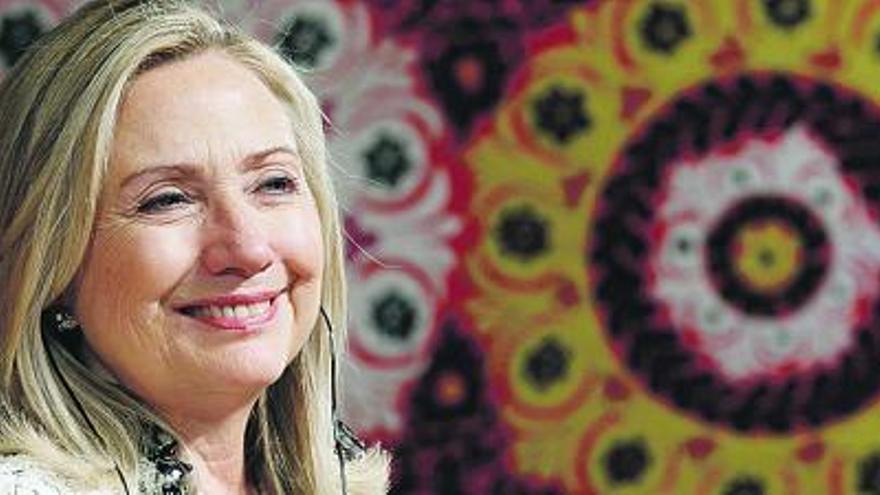 Hillary Clinton quiere  ser «una buena suegra»