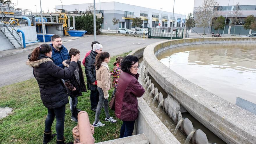 Visita a la depuradora de Figueres