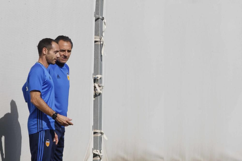 Las mejores imágenes del entrenamiento del Valencia CF