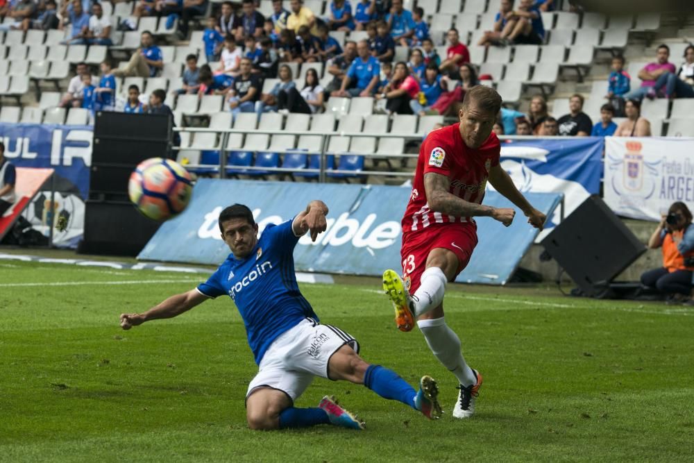 El partido Real Oviedo-UD Almería, en imágenes