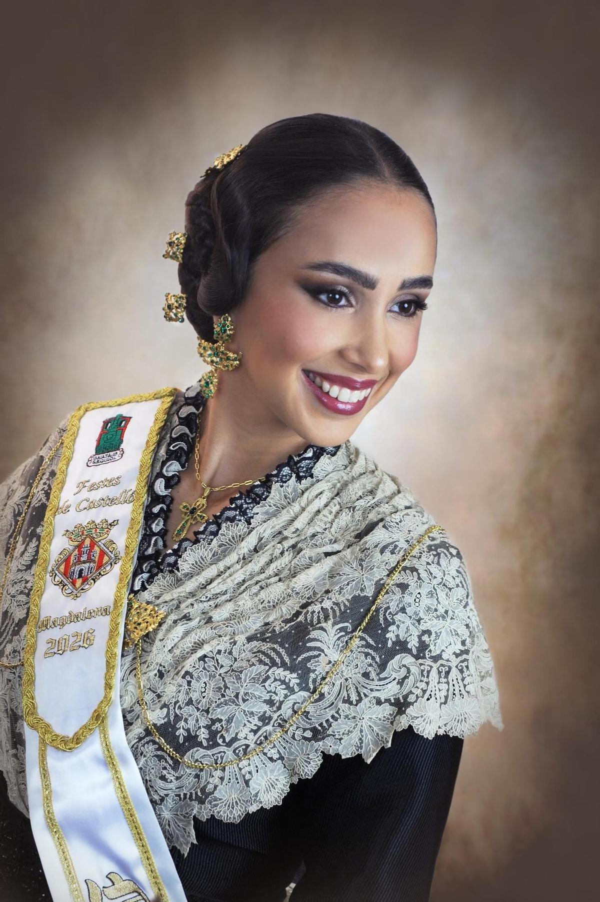 María Collados Marzá, candidata a reina de las fiestas de Castelló 2027.