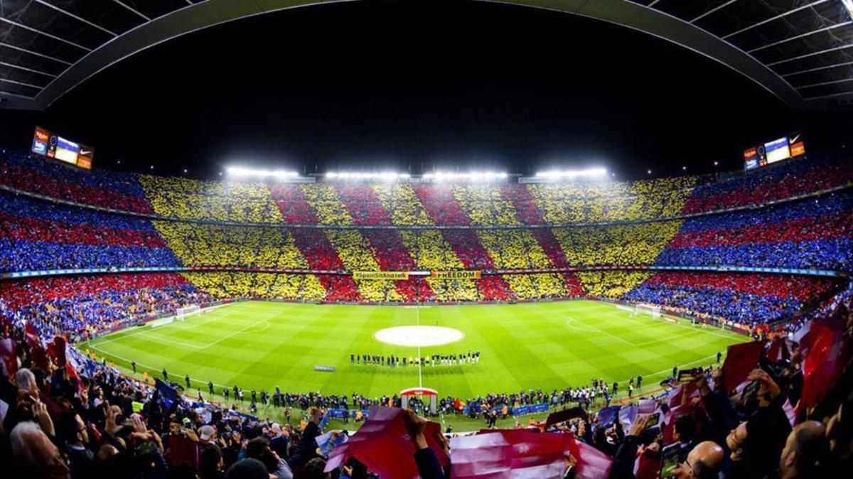 Una imagen del Camp Nou