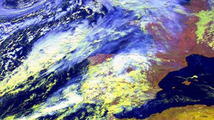 Rachas de viento de 146 km/h azotan Carballeda de Valdeorras