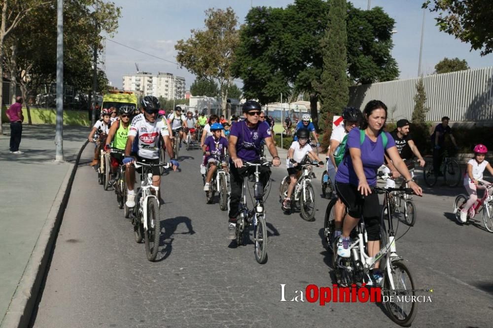 Ciclopaseo para clausular en Lorca los JDG