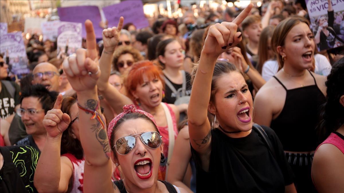 Las mujeres alzan la voz para que la justicia cambie el chip