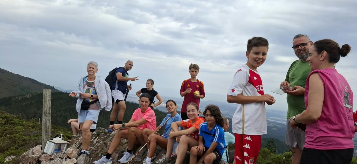 EN IMÁGENES: Jira al Gorfolí en Llanera EN IMÁGENES: Jira al Gorfolí en Llanera