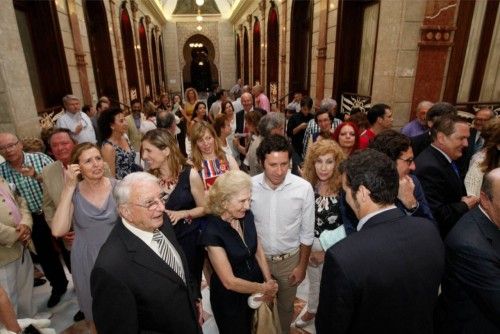 El cuadro de Felipe VI en el Casino