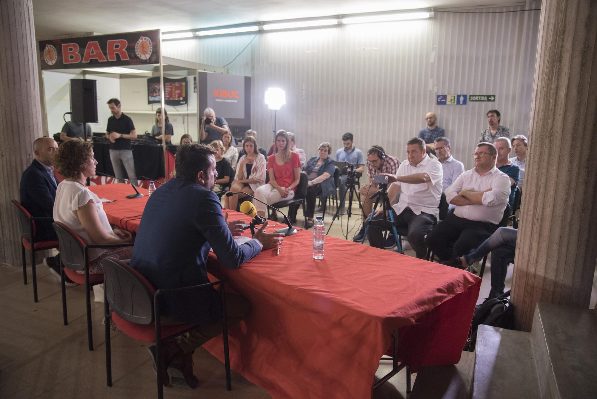 Acte de presentació de Jordi Serracanta com a nou president del Baxi