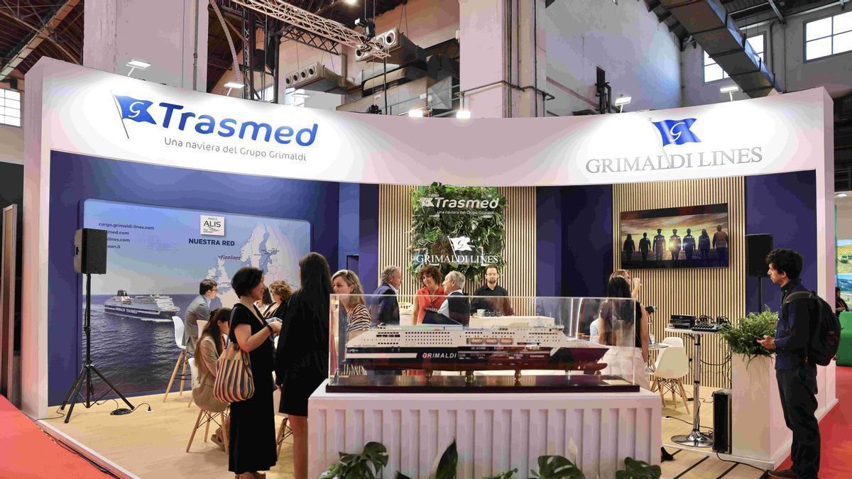 Pabellón de Trasmed en el Salón Internacional de la Logística (SIL).