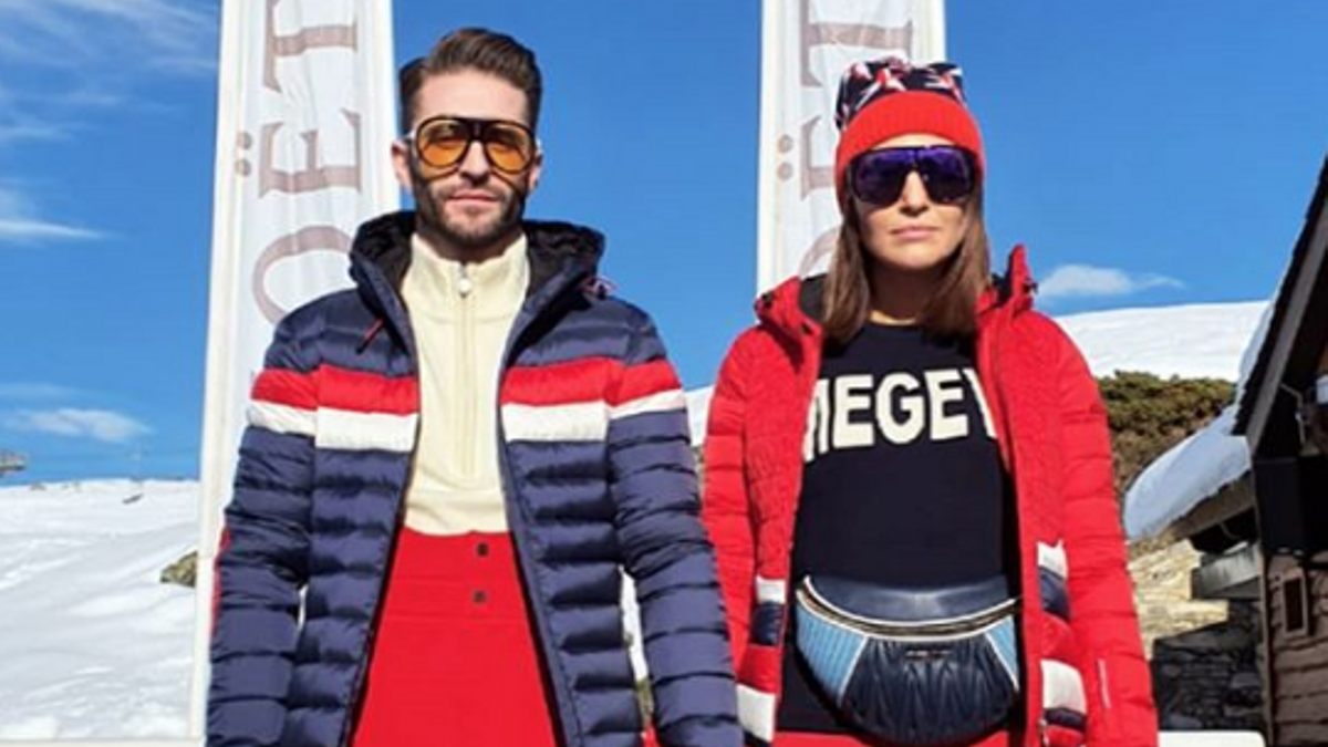 Esta temporada de nieve, la ropa de se lleva de aire retro, como Paula Echevarría Woman