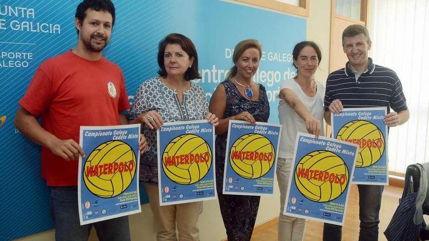 Un momento de la presentación del campeonato autonómico cadete. // Rafa Vázquez