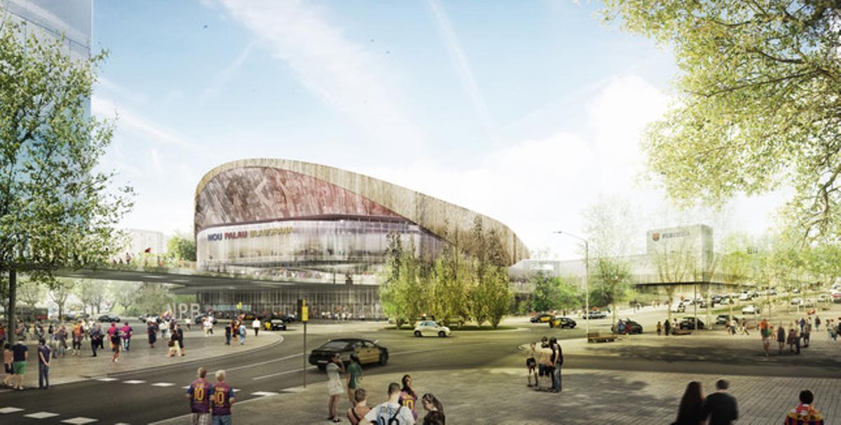 Los detalles del nuevo Palau Blaugrana