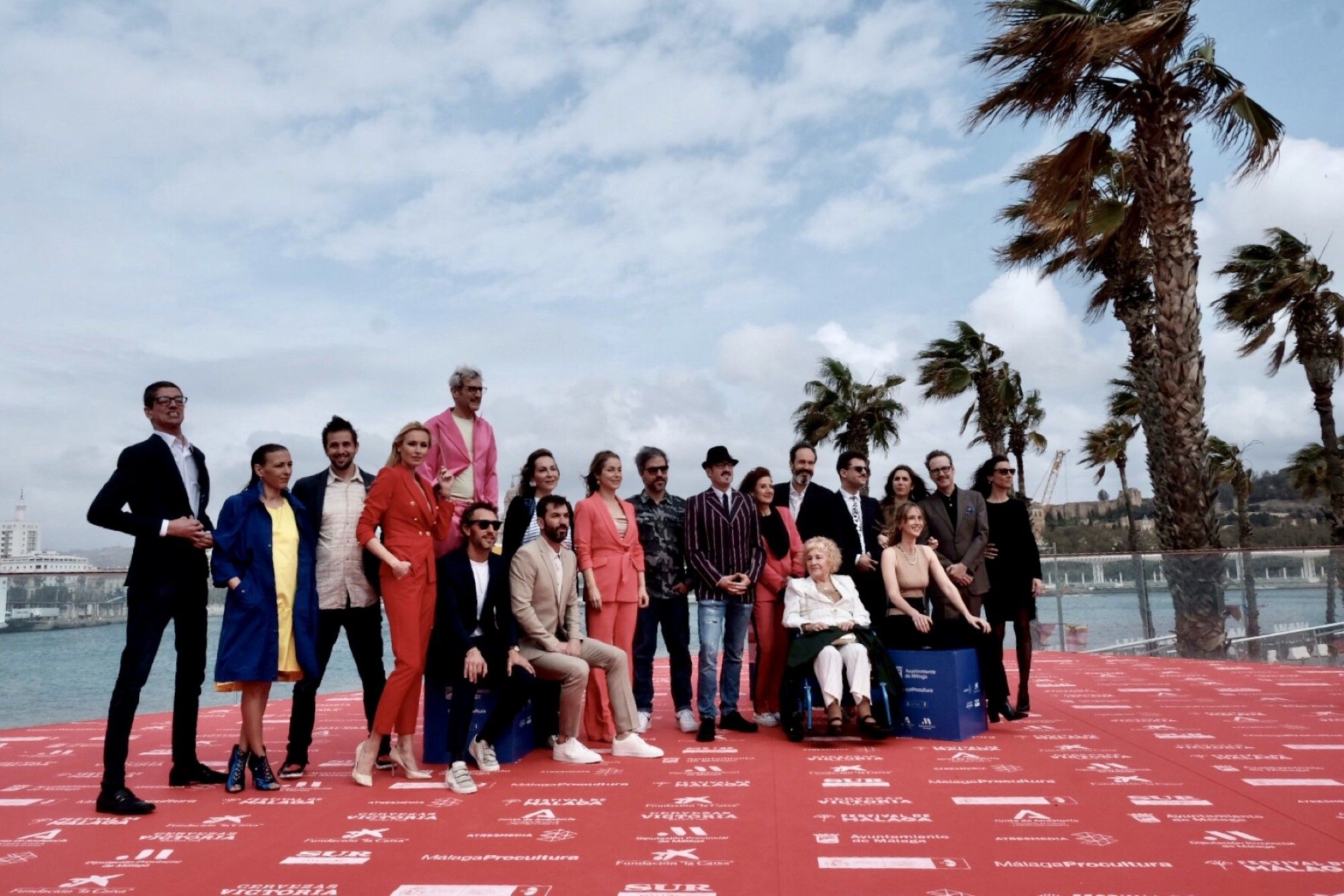 Photocall equipo de 'Camera Café' en la Sección Oficial del Festival de Cine de Málaga