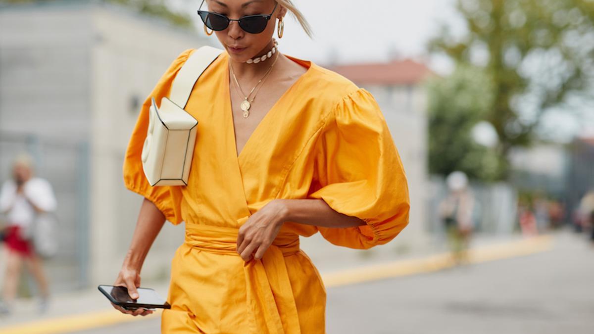 Mangas abullonadas en el Streetstyle en Copenague SS19