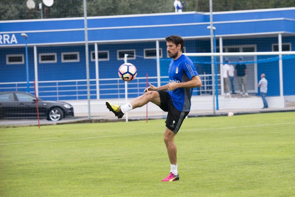 Entrenamiento del Real Oviedo