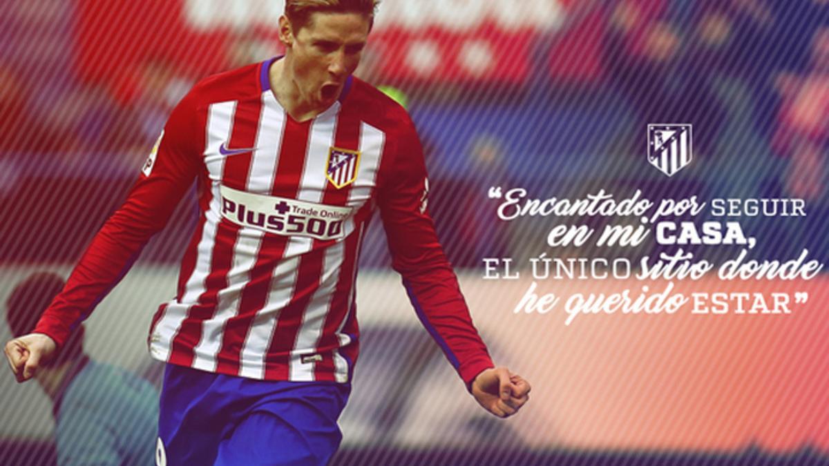 Fernando Torres seguirá un año más como rojiblanco