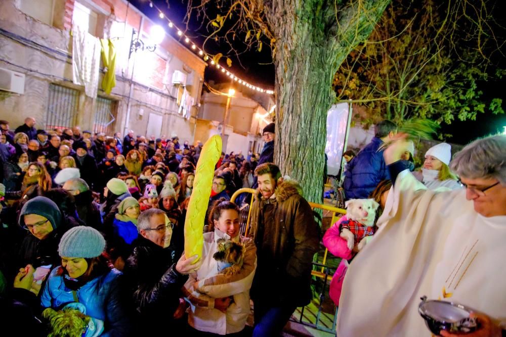 Elda arropa a San Antón pese al frío