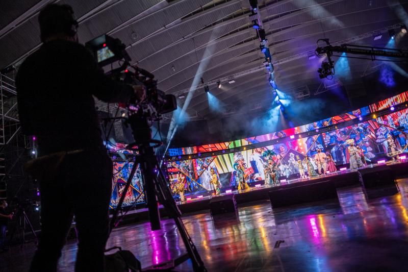 Actuaciones de las agrupaciones musicales del Carnaval en el recinto ferial