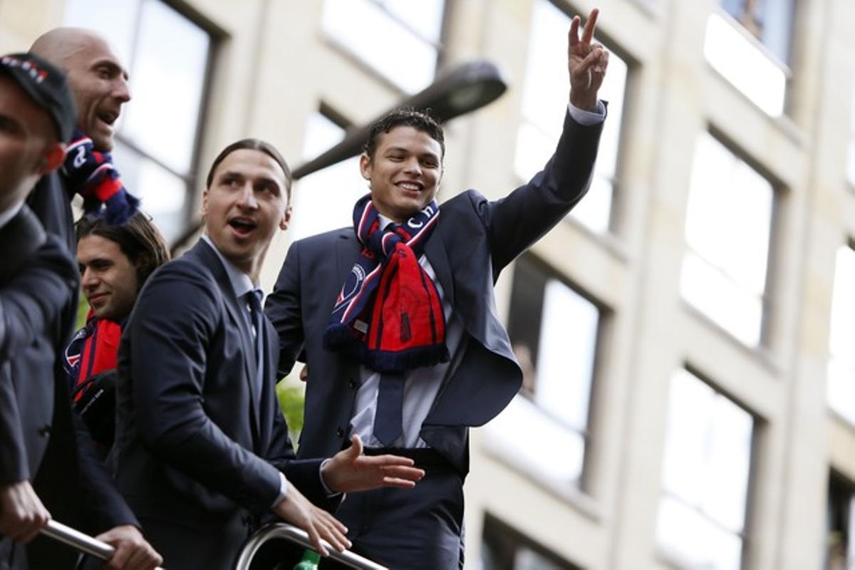 La rúa del PSG La rúa del PSG