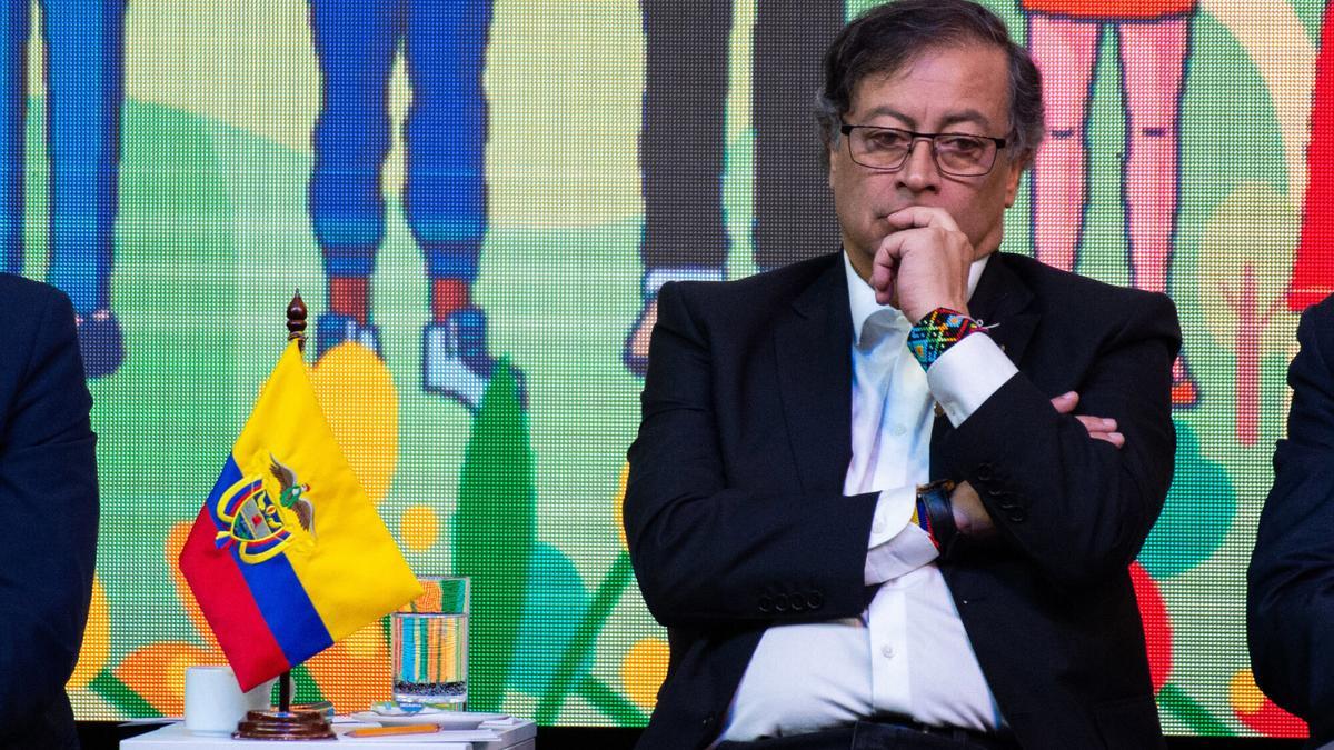 El presidente colombiano, Gustavo Petro.