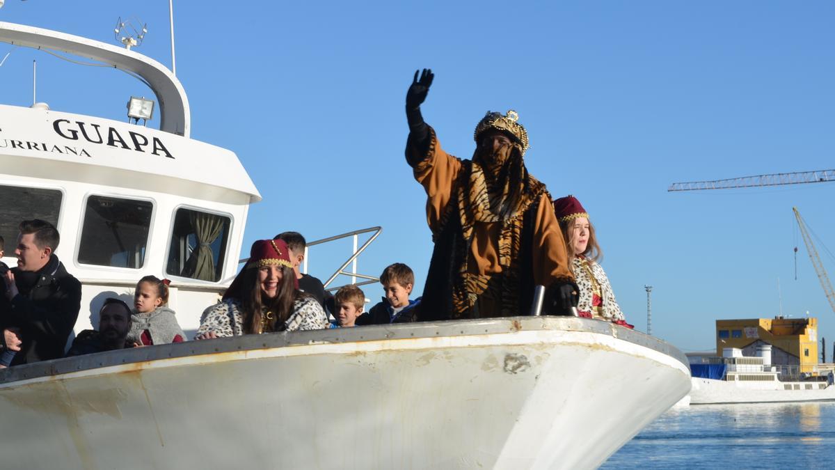 Los Reyes volverán en barco el 5 de enero a Burriana.