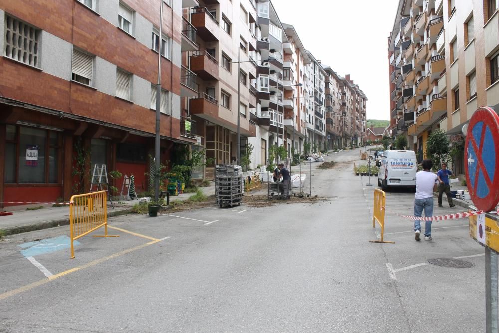 La serie "La Zona" rueda en Pravia y Gijón